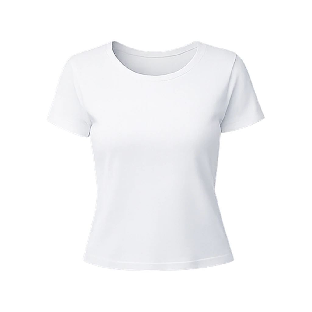 T-shirt Brezza bianca a maniche corte